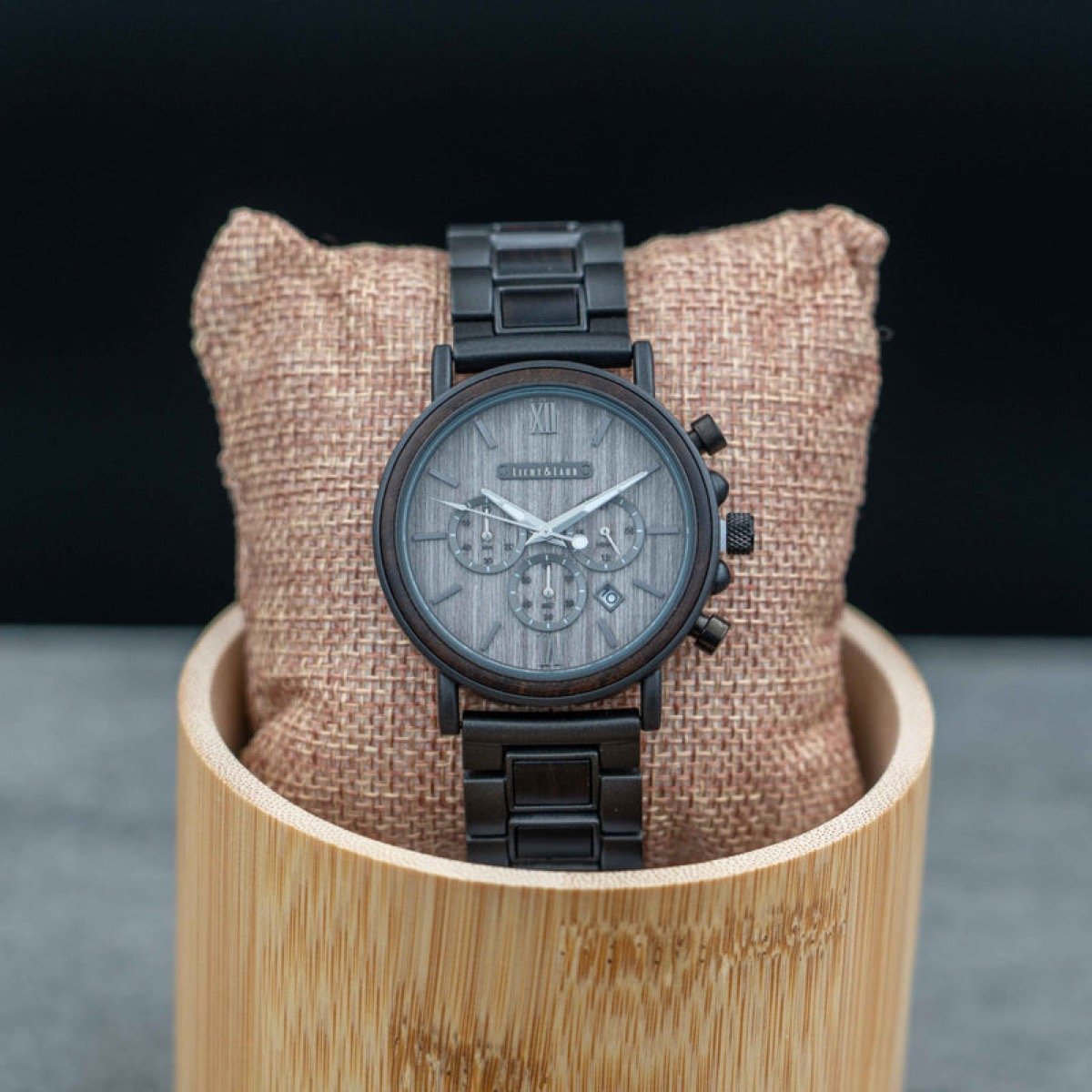 Ribe Chronograph in der hochwertigen Holzbox